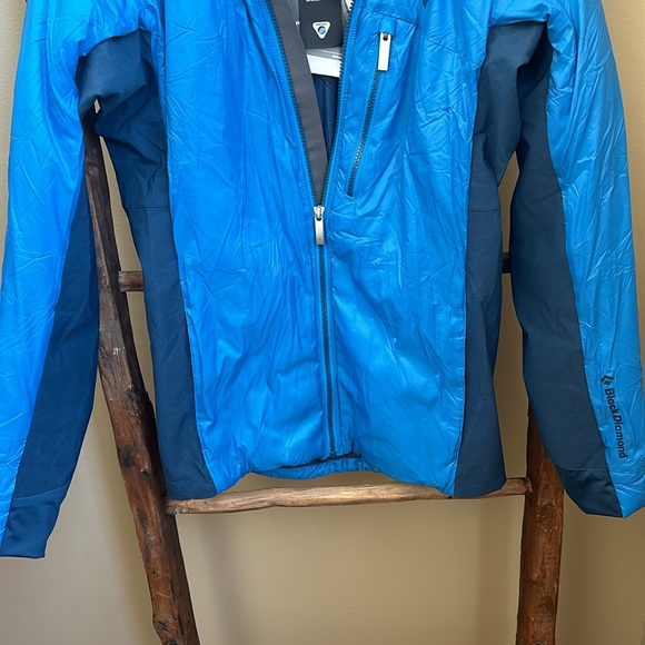NWT Black Diamond Men's Access Hybrid Jacket Sapphire Blue Size Small - Picture 4 of 14
